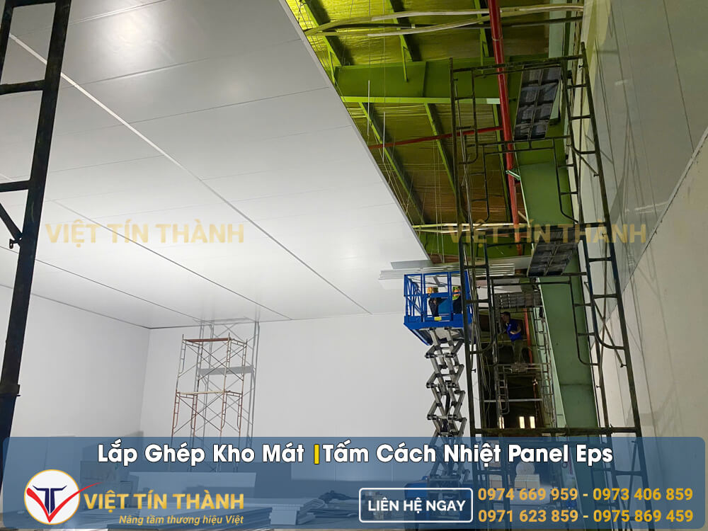 lắp ghép kho mát tấm cách nhiệt panel eps